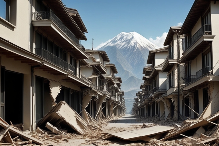 Que signifie le rêve de tremblement de terre ou que la terre s'effondre au dessous de lui ?